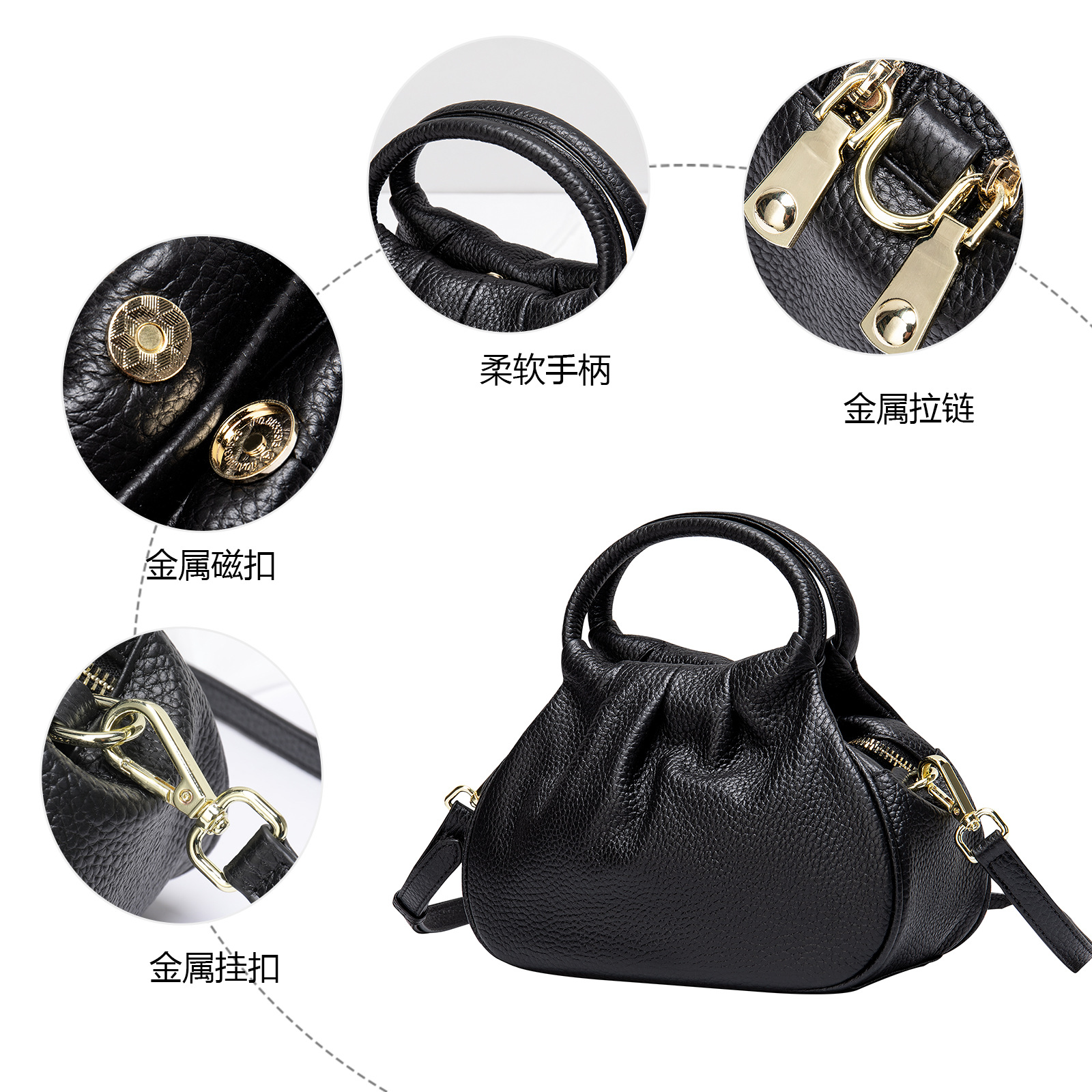 真皮女包挑選時(shí)候要注意哪些？